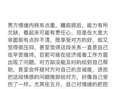白羊男分手后会回头吗？（探究分手后白羊男的行为及心理变化，）