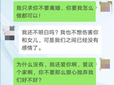 老婆要离婚，如何挽回婚姻？（有效方法让你重新赢得她的心，让婚姻焕发新生）